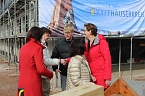 Bild: Richtfest f&uuml;r den Anbau zum Berufsschulcampus des Staatlichen Berufsschulzentrums II im Kyffh&auml;userkreis  (Foto: Eva Maria Wiegand)