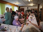 Frauentags-Kaffee im WB 4 gemeinsam mit Freunden (Foto: T. Leipold)