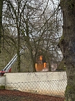 Brand und L&ouml;scharbeiten in Heldrungen (Foto: S. Dietzel)