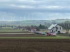 Brand und L&ouml;scharbeiten in Heldrungen (Foto: S. Dietzel)