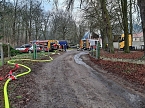 Brand und L&ouml;scharbeiten in Heldrungen (Foto: S. Dietzel)