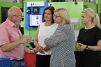 SPD Politikerinnen und Politiker besuchen auf ihrer Wahlkampftour zur Landtagswahl 2024 die Produktionsfirma TR Plast in Ebeleben  (Foto: Eva Maria Wiegand)