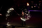 Spektakul&auml;re Feuershow von "EVENTPUPPETS" beim Mittelalterstadtfest in Bad Langensalza (Foto: Eva Maria Wiegand)