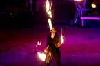 Spektakul&auml;re Feuershow von "EVENTPUPPETS" beim Mittelalterstadtfest in Bad Langensalza (Foto: Eva Maria Wiegand)