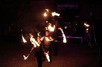 Spektakul&auml;re Feuershow von "EVENTPUPPETS" beim Mittelalterstadtfest in Bad Langensalza (Foto: Eva Maria Wiegand)