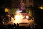 Spektakul&auml;re Feuershow von "EVENTPUPPETS" beim Mittelalterstadtfest in Bad Langensalza (Foto: Eva Maria Wiegand)