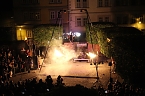 Spektakul&auml;re Feuershow von "EVENTPUPPETS" beim Mittelalterstadtfest in Bad Langensalza (Foto: Eva Maria Wiegand)