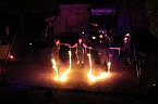 Spektakul&auml;re Feuershow von "EVENTPUPPETS" beim Mittelalterstadtfest in Bad Langensalza (Foto: Eva Maria Wiegand)
