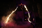 Spektakul&auml;re Feuershow von "EVENTPUPPETS" beim Mittelalterstadtfest in Bad Langensalza (Foto: Eva Maria Wiegand)
