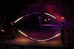 Spektakul&auml;re Feuershow von "EVENTPUPPETS" beim Mittelalterstadtfest in Bad Langensalza (Foto: Eva Maria Wiegand)