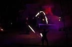 Spektakul&auml;re Feuershow von "EVENTPUPPETS" beim Mittelalterstadtfest in Bad Langensalza (Foto: Eva Maria Wiegand)