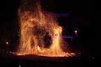 Spektakul&auml;re Feuershow von "EVENTPUPPETS" beim Mittelalterstadtfest in Bad Langensalza (Foto: Eva Maria Wiegand)