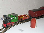 Modelleisenbahn mit Gummib&auml;rchen (Foto: Karl-Heinz Herrmann)