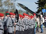 Fahnenband verliehen (Foto: Karl-Heinz Herrmann)