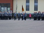 Fahnenband verliehen (Foto: Karl-Heinz Herrmann)