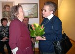 Gertrud Liefeith und Gratulantin (Foto: Karl-Heinz Herrmann) Gertrud Liefeith und Gratulantin (Foto: Karl-Heinz Herrmann)