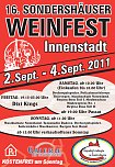 Weinfest Plakat (Foto: Werbering Sondershausen)