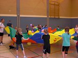 "Viel Spa&szlig; beim Familiensportfest" (Foto: Kindervilla Bad Frankenhausen)