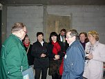 Entstehendes Bürgerzentrum besucht (Foto: Karl-Heinz Herrmann) Entstehendes Bürgerzentrum besucht (Foto: Karl-Heinz Herrmann)