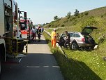Unfall auf der A 38 (Foto: nnz) Unfall auf der A 38 (Foto: nnz)