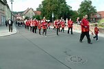 Jubil&auml;umsumzug durch Frankenhausen (Foto: Karl-Heinz Herrmann)