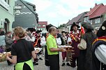 Jubil&auml;umsumzug durch Frankenhausen (Foto: Karl-Heinz Herrmann)