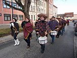 Narrenumzug in Frankenhusen (Foto: Karl-Heinz Herrmann) Narrenumzug in Frankenhusen (Foto: Karl-Heinz Herrmann)