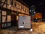 Bild vom Unfallort (Foto: Polizei) Bild vom Unfallort (Foto: Polizei)
