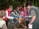 Waldjugendspiele an der Schewrnberger Holzecke (Foto: Karl-Heinz Herrmann)