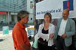 Bundestagskandidaten f&uuml;r mehr Demokratie (Foto: Karl-Heinz Herrmann)