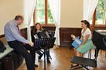 "Schr&auml;ge T&ouml;ne" in der Musikschule (Foto: Karl-Heinz Herrmann)