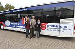 Werbebus präsentiert (Foto: Karl-Heinz Herrmann) Werbebus präsentiert (Foto: Karl-Heinz Herrmann)