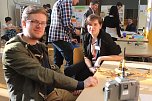 An der Hochschule Nordhausen pr&auml;sentierten heute Sch&uuml;lerinnen und Sch&uuml;ler ihre Projekte f&uuml;r den 13. Regionalwettbewerb "Jugend forscht" (Foto: Angelo Glashagel)