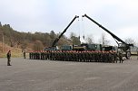 Übergabe Kommando bei der 1. Kompanie des Versorgungsbataillons 131 (Foto: Karl-Heinz Herrmann) Übergabe Kommando bei der 1. Kompanie des Versorgungsbataillons 131 (Foto: Karl-Heinz Herrmann)