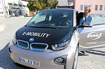 Bad Frankenhausen testet BMW i3 Elektro (Foto: Karl-Heinz Herrmann) Bad Frankenhausen testet BMW i3 Elektro (Foto: Karl-Heinz Herrmann)