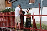 Zaun erneuert (Foto: Karl-Heinz Herrmann)