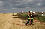Stoppelfeldbrand rasch unter Kontrolle (Foto: FFW Wasserthaleben)