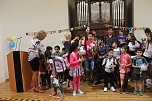 Schuleinführungsfeier der besonderen Art (Foto: Karl-Heinz Herrmann) Schuleinführungsfeier der besonderen Art (Foto: Karl-Heinz Herrmann)