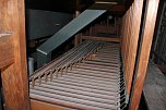 Das Innenleben der Strobel-Orgel (Foto: Karl-Heinz Herrmann)