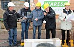 Grundsteinlegung für neues Wohn- und Geschäftshaus (Foto: Karl-Heinz Herrmann) Grundsteinlegung für neues Wohn- und Geschäftshaus (Foto: Karl-Heinz Herrmann)