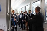 Wirtschaftsminister zum Unternehmerfr&uuml;hst&uuml;ck bei Sonlux (Foto: Karl-Heinz Herrmann)