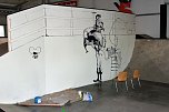 Graffiti Künstler in der SkateArena (Foto: Karl-Heinz Herrmann) Graffiti Künstler in der SkateArena (Foto: Karl-Heinz Herrmann)