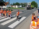 Verkehrssicherheitstag in der Kita Oldisleben (Foto: Bernd M&uuml;ller)