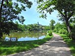 Abstecher in den Schlosspark (Foto: Peter Blei)