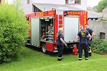Mit der Feuerwehr zum Jubil&auml;um (Foto: Karl-Heinz Herrmann)