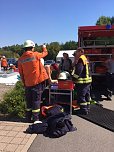 Heißer Tanz der Rettungskräfte (Foto: Sven Oesterheld) Heißer Tanz der Rettungskräfte (Foto: Sven Oesterheld)