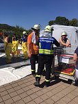Heißer Tanz der Rettungskräfte (Foto: Sven Oesterheld) Heißer Tanz der Rettungskräfte (Foto: Sven Oesterheld)