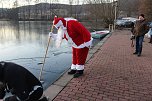 Massenansturm zum Weihnachtstauchen (Foto: Karl-Heinz Herrmann)