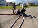 &Uuml;ber den Zaun gestiegen (Foto: Jugendfeuerwehr SDH-Mitte)