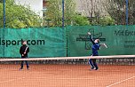 Leider kühler Tennisauftakt (Foto: Karl-Heinz Herrmann) Leider kühler Tennisauftakt (Foto: Karl-Heinz Herrmann)